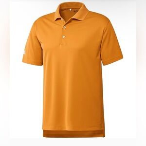 Adidas Men's Basic Sport Polo Golf Shirt A130 Size Large orange
